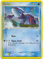 Kyogre - 6/106 - Rare - Reverse Holo